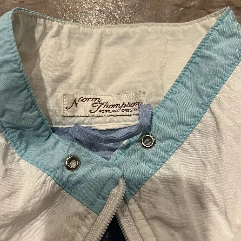 Norm Thompson | Vintage Color Block Wind Breaker-Work Out Jacket | Size M